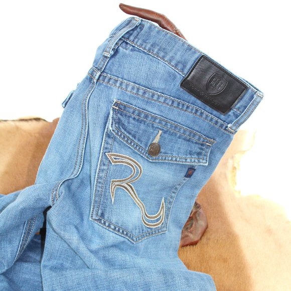 Rock & Republic Other - Rock & Republic Neil Straight Blue Jeans, 34/28